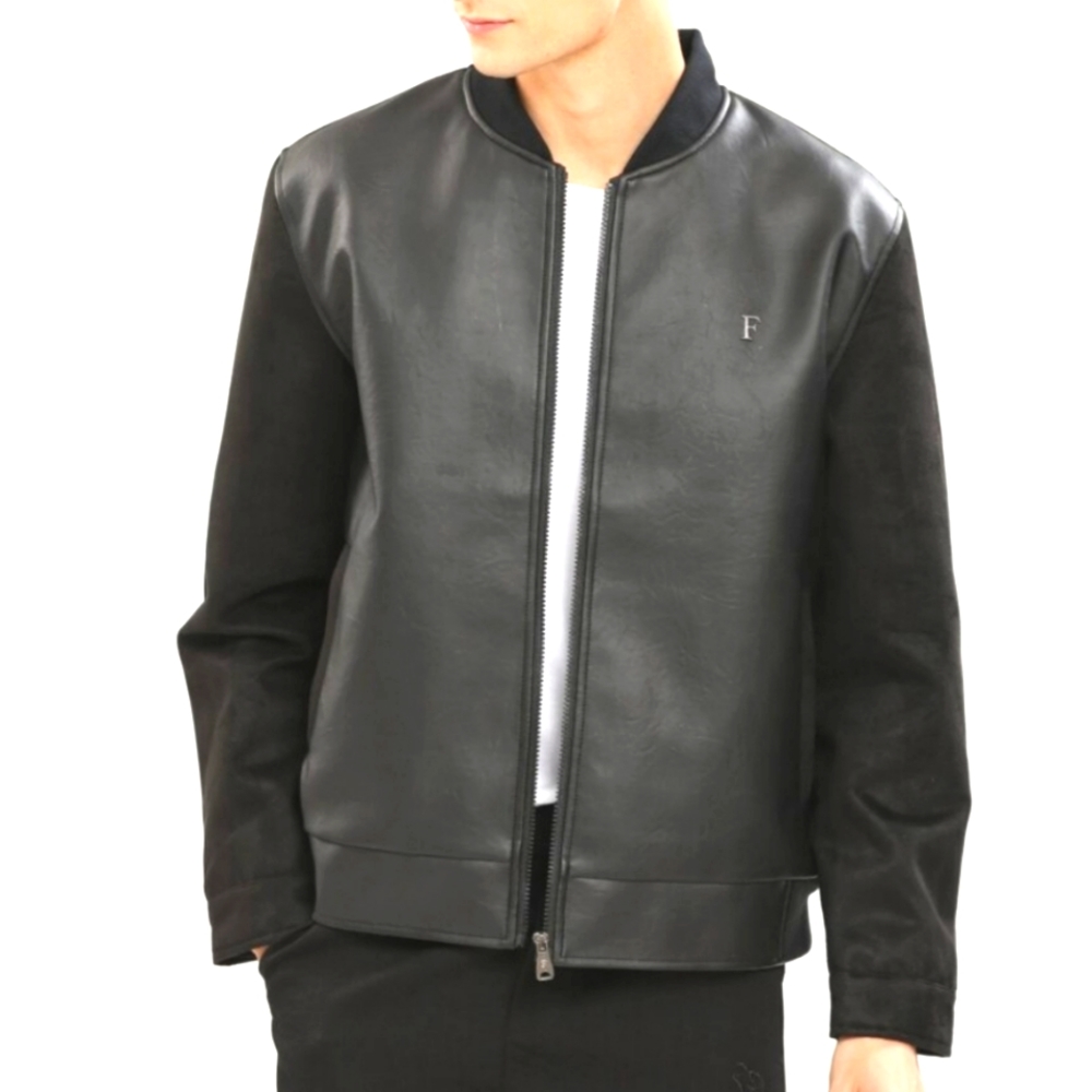 Men's Leather Jacket New with Tags - Free Shipping